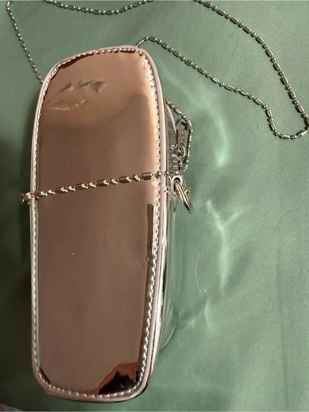 Silver & Pink Retro Phone Crossbody Bag - Fashion Accessory